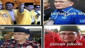 Viral! Meme Ruhut Gonta-Ganti Dukungan Dari Masa Pak Harto Hingga Era Jokowi