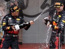 Sergio Perez dan Max Verstappen Finis Podium di F1 GP Monaco 2022, Strategi Red Bull Racing Tuai Pujian