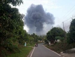 Pipa Gas Pertamina di Prabumulih Bocor dan Meledak, Pasutri Luka Bakar
