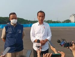 Akrab Tinjau Sirkuit Formula E dan Tinggalkan Kemeriahan JIS, Jokowi Beri Panggung Untuk Anies?