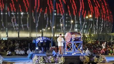 Kemeriahan Perayaan Malam Takbiran di Jakarta International Stadium
