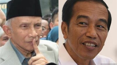 Sentil 3 periode Masa Jabatan, Amien Rais Tuding Jokowi Gila Kekuasaan