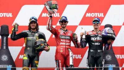 Usai Podium di MotoGP Belanda 2022, Vinales Akui Tak Menyesal Hengkang Dari Yamaha Demi Aprilia