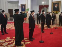 Susunan Kabinet Indonesia Maju Usai Reshuffle Kabinet Juni 2022