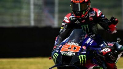 Aksi El Diablo Fabio Quartararo Menangi MotoGP Jerman 2022 Disebut Sempurna