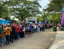 Antusiasme Fan Formula E Jakarta, Antrean Numpuk & Nyanyi Indonesia Raya Bareng