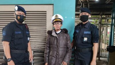Pria Yang Hobi Onani di KRL Diamankan Di Halte Transjakarta Grogol