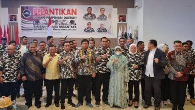 Fahd Arafiq Lantik Shauqi Maskati Jadi Ketua DPD Bapera Sulteng