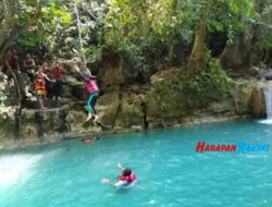 Salto Dari Ketinggian 7 Meter, Wisatawan Asal Purbalingga Meninggal di Citumang, Pangandaran