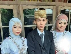 Viral! Pemuda Lampung Nikahi 2 Gadis Sepupuan Sekaligus, Ini Kisahnya