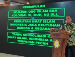 Gatot Nurmantyo: Tanpa Konsolidasi Kekuatan Umat Islam, Indonesia Akan Terpecah-Belah