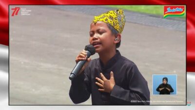 Aksi Farel Prayoga Nyanyi di HUT ke-77 RI Bikin Iriana hingga Prabowo Joget