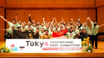 Paduan Suara Voca Erudita UNS Boyong 7 Penghargaan Kompetisi Internasional di Tokyo Jepang