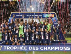 Taklukkan Nantes 4-0, PSG Sukses Raih Gelar Piala Super Prancis