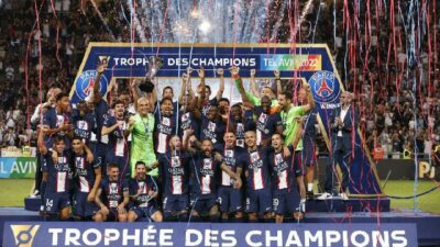 Taklukkan Nantes 4-0, PSG Sukses Raih Gelar Piala Super Prancis