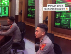 Viral! Video Polisi Pamer Ruang Canggih Pantau Hacker, Bikin Netizen Ngakak: Ternyata Hanya Screen Saver