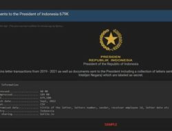 Bjorka Bobol dan Ungkap Dokumen Rahasia BIN dan Surat-Surat Untuk Jokowi di Internet