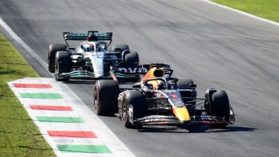 Max Verstappen Juara F1 GP Italia 2022, Charles Leclerc dan George Russell Naik Podium