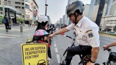 Bakal Ditinggal Anies, Jakarta Bangun 196,45 Km Jalur Sepeda Akhir Tahun Ini