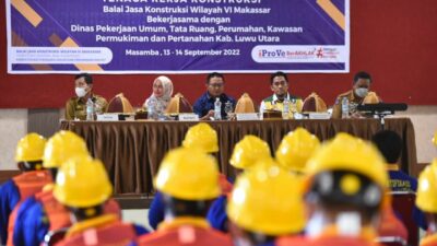 Gandeng Kementerian PUPR, Muhammad Fauzi Gelar Uji Sertifikasi Untuk 100 Pekerja Konstruksi