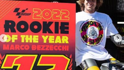 Usai Finis Ke-4 di Australia, Marco Bezzecchi Resmi Sabet Rookie of The Year MotoGP 2022