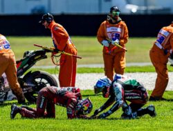 Jack Miller Ungkap Kondisinya Usai Ditabrak Alex Marquez di MotoGP Australia 2022