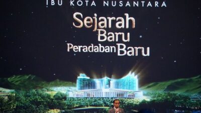 Jokowi: Ketua MPR Kaya Raya Bisik-Bisik Mau Bikin Sirkuit di IKN Nusantara, Ya Boleh!