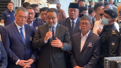 Nasdem Harus Galang Partai Lain Untuk Koalisi Bersama Usung Anies Baswedan