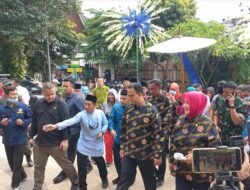 Hadiri Bulan Bakti Karang Taruna DKI Jakarta, Anies Baswedan Disambut Marawis dan Palang Pintu