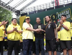 Puluhan Peserta Ikuti Moto Fest Fokusmaker di Jalan Sehat HUT Ke-58 Partai Golkar