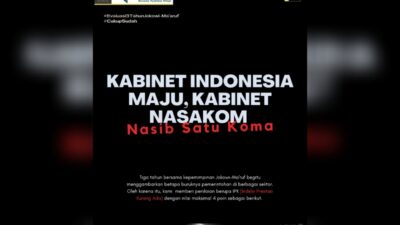 BEM UI Sebut Kabinet Indonesia Maju Kabinet Nasakom: Tak Bikin Negara Maju!