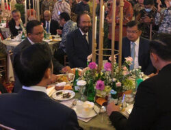 SBY, JK dan Surya Paloh Duduk Semeja dengan Anies di Pernikahan Anak Salim Segaf Al Jufri
