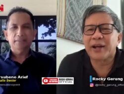 Rocky Gerung: Rakyat Inginkan Anies Baswedan Jadi Pengganti Bukan Penerus Jokowi
