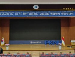 Puan Dianugerahi Gelar Doktor HC Dari PuKyong National University Korea Selatan