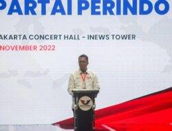 HUT Ke-8 Partai Perindo, Mahyudin Optimis Raih Kemenangan di Pemilu 2024