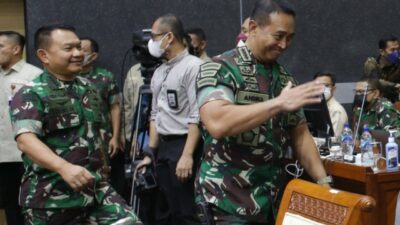 Jenderal Andika Perkasa Mutasi 130 Pati TNI: Dari Danpuspom Hingga Pangdam Brawijaya