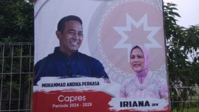 Marak Spanduk Andika Perkasa-Iriana Jokowi Pasangan Capres-Cawapres 2024
