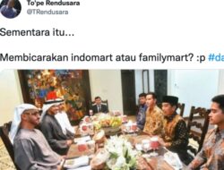 Jokowi Ajak Anak-Mantu Bertemu Presiden UEA MBZ, Politisi Demokrat: Familymart?
