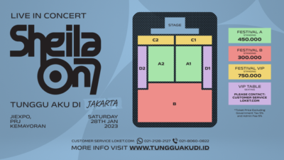 Sheila On 7 Gelar Konser ‘Tunggu Aku di Jakarta’ Januari 2023, Ini Harga Tiketnya
