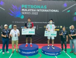 Tumbangkan Wakil China, Syabda Perkasa Belawa Juara Malaysia International Series 2022