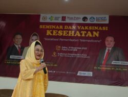 Dewi Asmara Sosialisasi Pemanfaatan Telemedicine di Kampus Universitas Nusa Putra