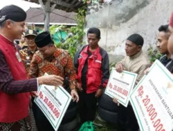 Ganjar Renovasi Rumah Kader PDIP Pakai Dana Baznas, Publik: Uang Zakat Kok Untuk Partai?