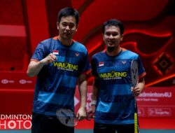 Menang Dramatis atas Pasangan Malaysia, Ahsan/Hendra Tembus Final BWF World Tour Finals 2022
