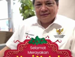 Airlangga: Natal dan Tahun Baru Jadi Momentum Kebangkitan Nasional Rakyat Indonesia