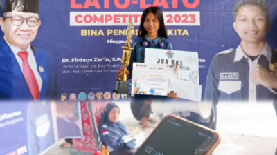 Main 2 Jam Tanpa Henti, Gadis 9 Tahun di Pontianak Juara Lato-Lato