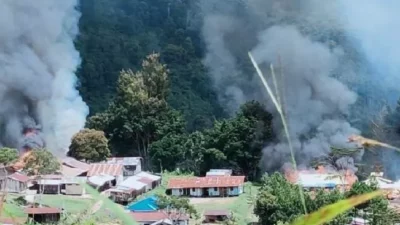 Baku Tembak di Pegunungan Bintang, 3 Anggota Polri Terluka Kena Peluru Teroris KKB Papua