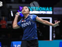 Gregoria Mariska Bikin He Bing Jiao Kocar-Kacir Hingga Sepatunya Jebol di Malaysia Open 2023