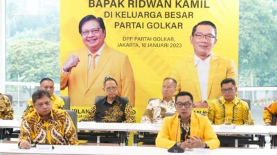 Ace Hasan Harap Kehadiran Ridwan Kamil Bisa Bawa Partai Golkar Menang Secara Nasional