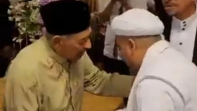 Viral! Habib Rizieq Shihab dan Quraish Shihab Bertemu, Berdiskusi dan Saling Mendoakan