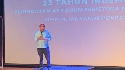 Peringatan 49 Tahun Malari, Rizal Ramli: Demokrasi Dipreteli Jokowi